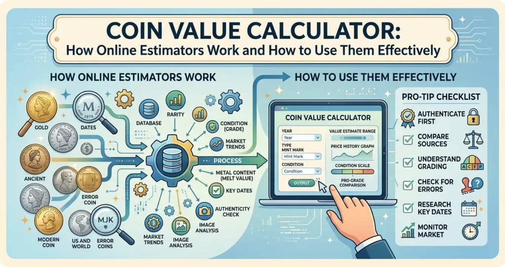 Coin Value Calculator: How Online Estimators Work and How to Use Them Effectively