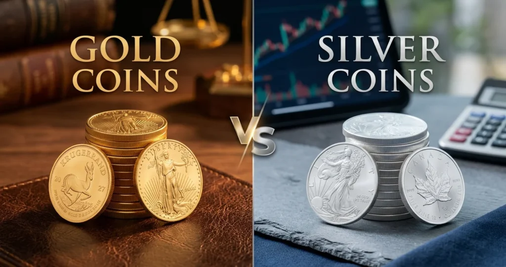 Gold Coins vs Silver Coins: Which Is a Better Investment?