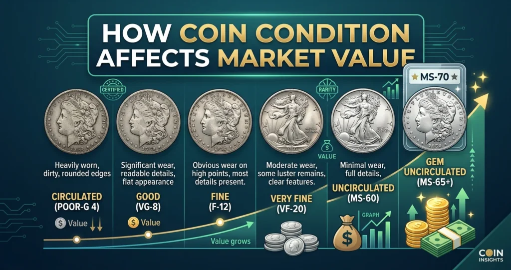 How Coin Condition Affects Market Value